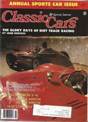 CLASSIC CARS & SPECIAL INTEREST 1984 SUMMER - '31 MARMON, '37 CORD 812